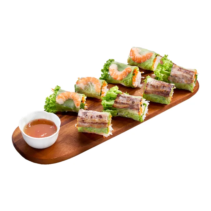 Fresh Spring Roll with Tiger Prawn or Grilled Pork Belly | Gỏi Cuốn