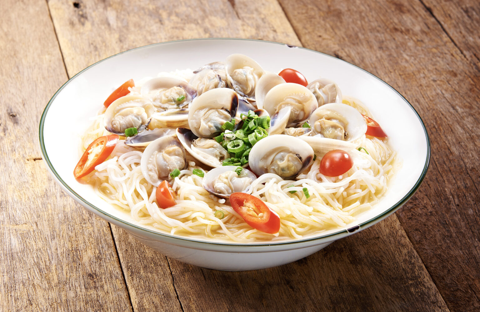 Clam in Coconut Broth with Vermicelli Canh Ngao Bún An Viet