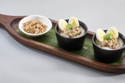 Vietnamese Savory Rice Flour Pudding | Bánh Đúc Nóng